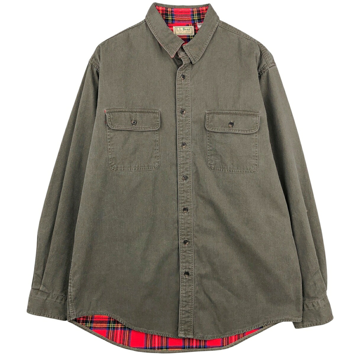 L.L.Bean/エルエルビーン 長袖 コットンシャツ