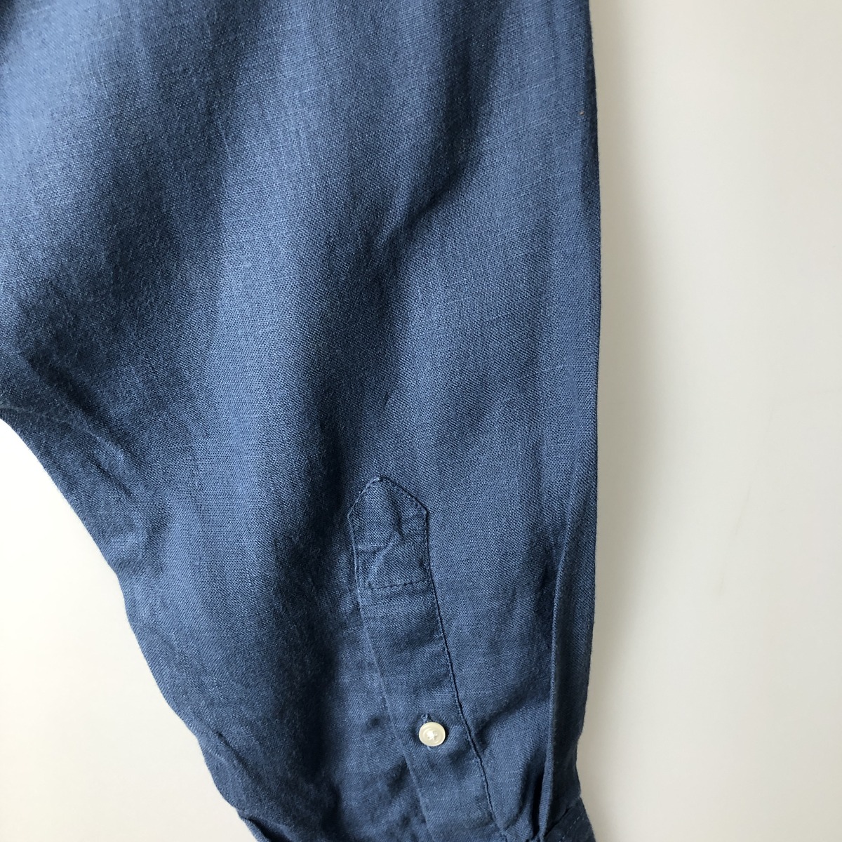 GAP/ギャップ オールドギャップ FITTED 長袖 リネンシャツ