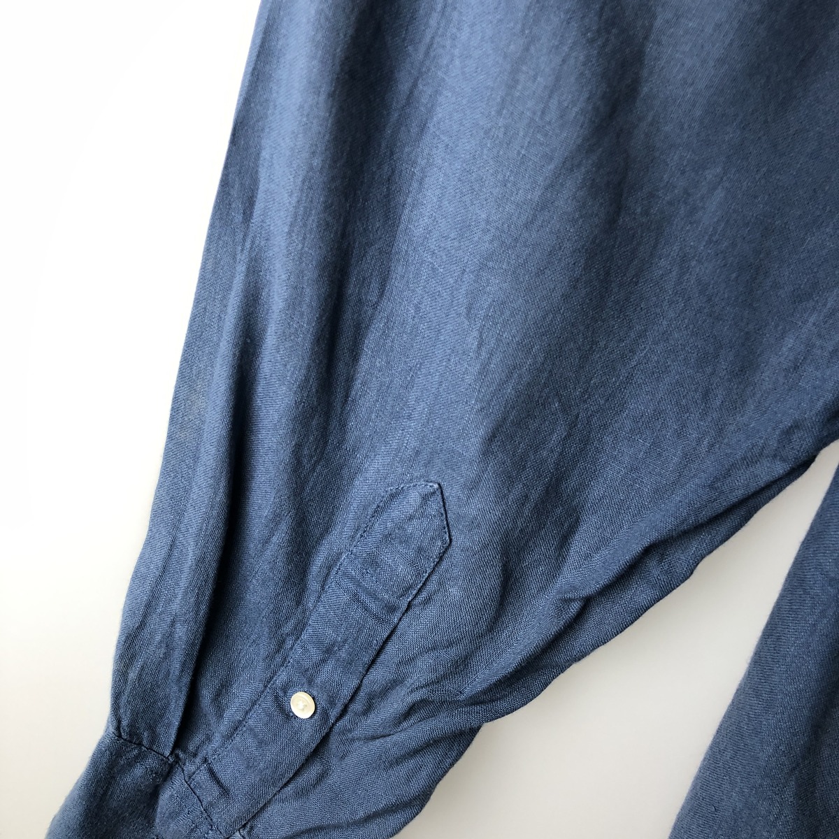 GAP/ギャップ オールドギャップ FITTED 長袖 リネンシャツ
