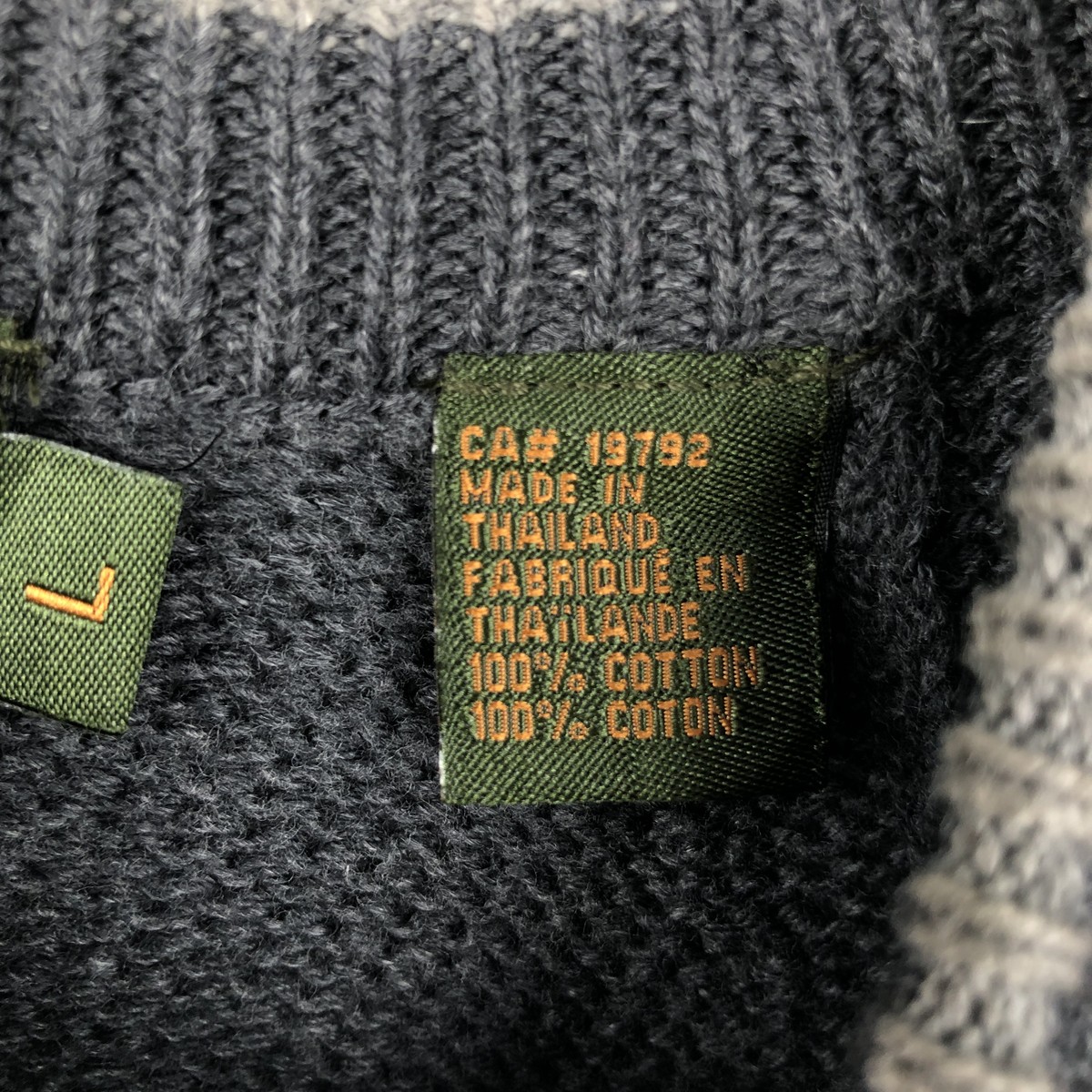 Timberland/ティンバーランド コットンニットセーター