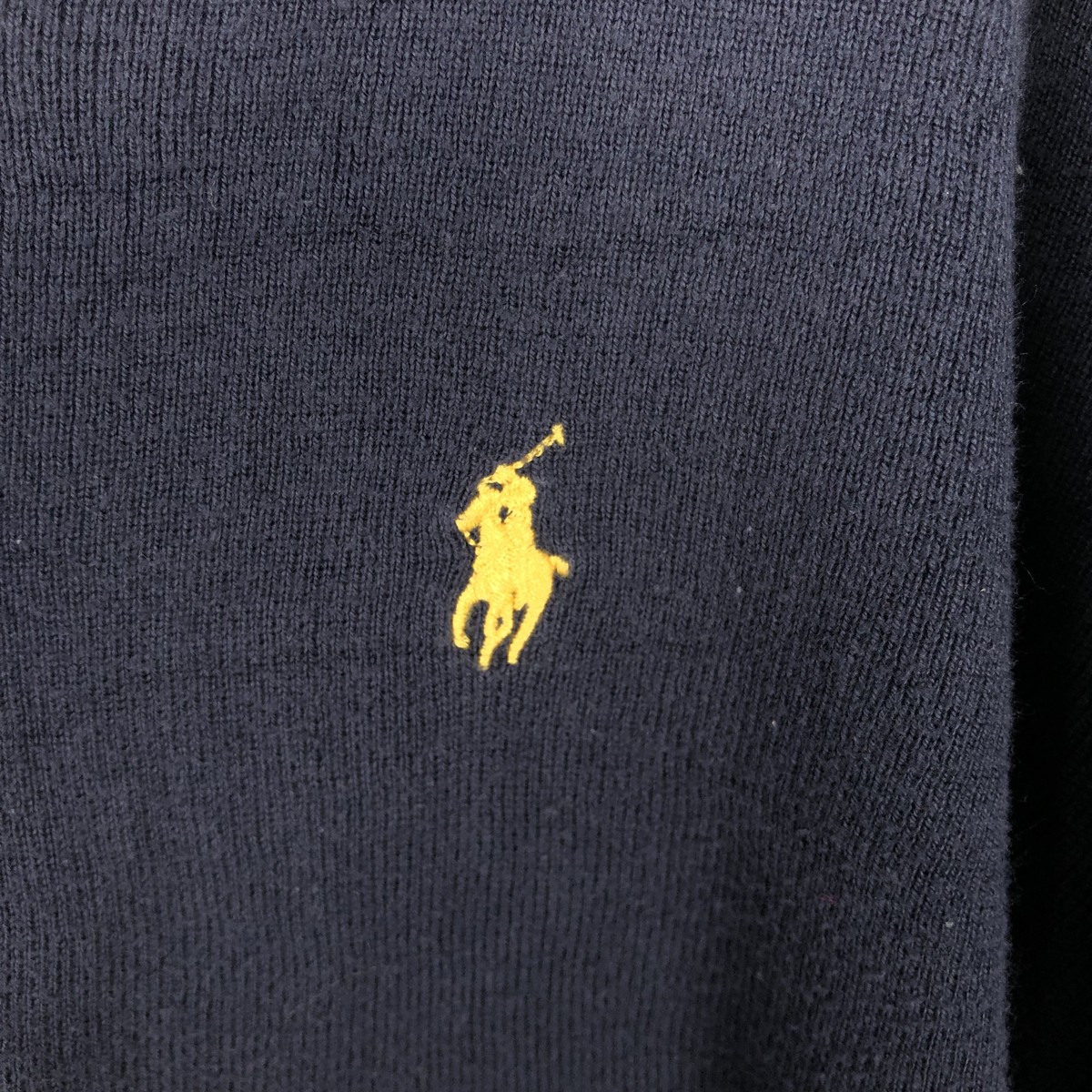 Ralph Lauren/ラルフローレン POLO by Ralph Lauren Vネック ピマコットンニットセーター