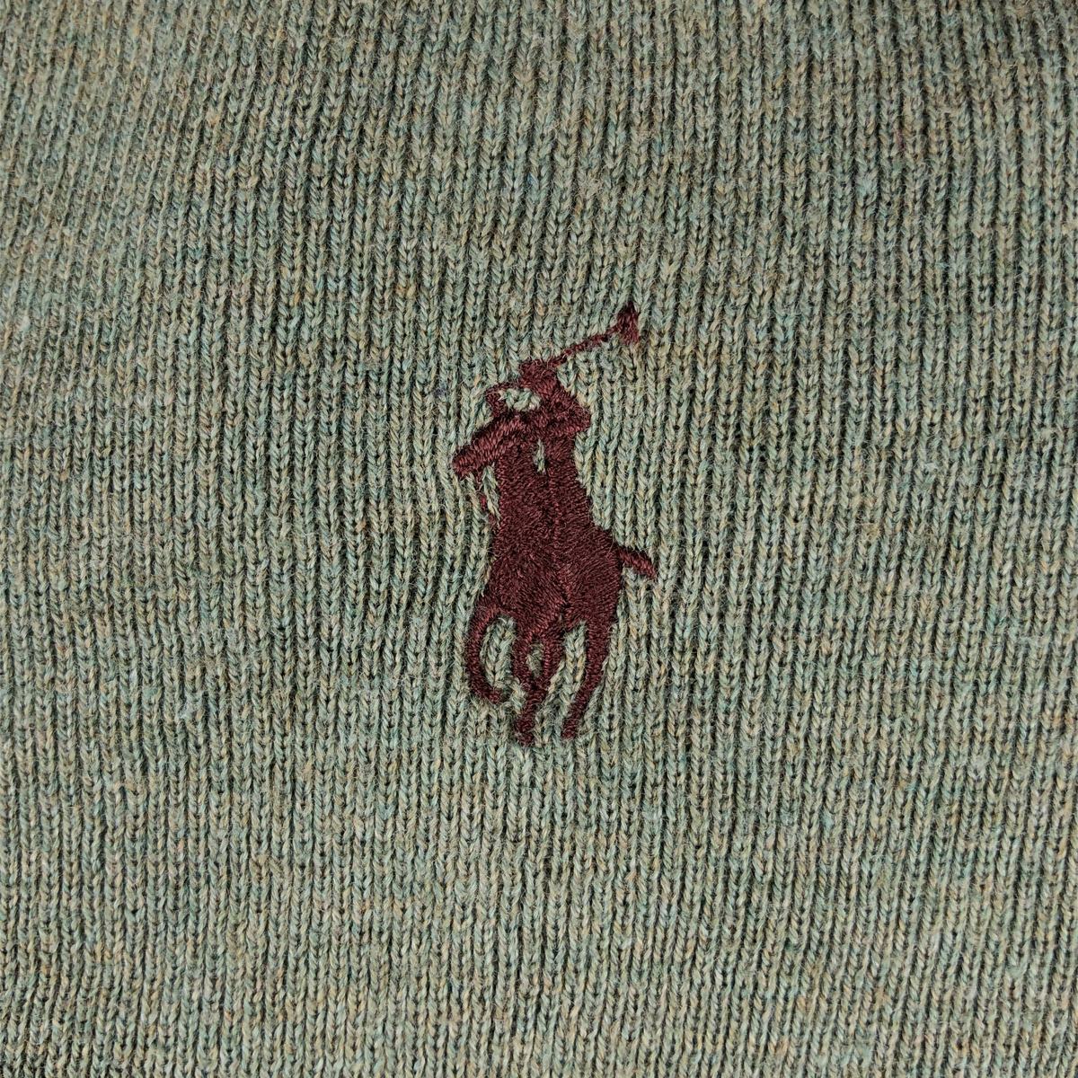 Ralph Lauren/ラルフローレン POLO by Ralph Lauren Vネック ピマコットンニットセーター