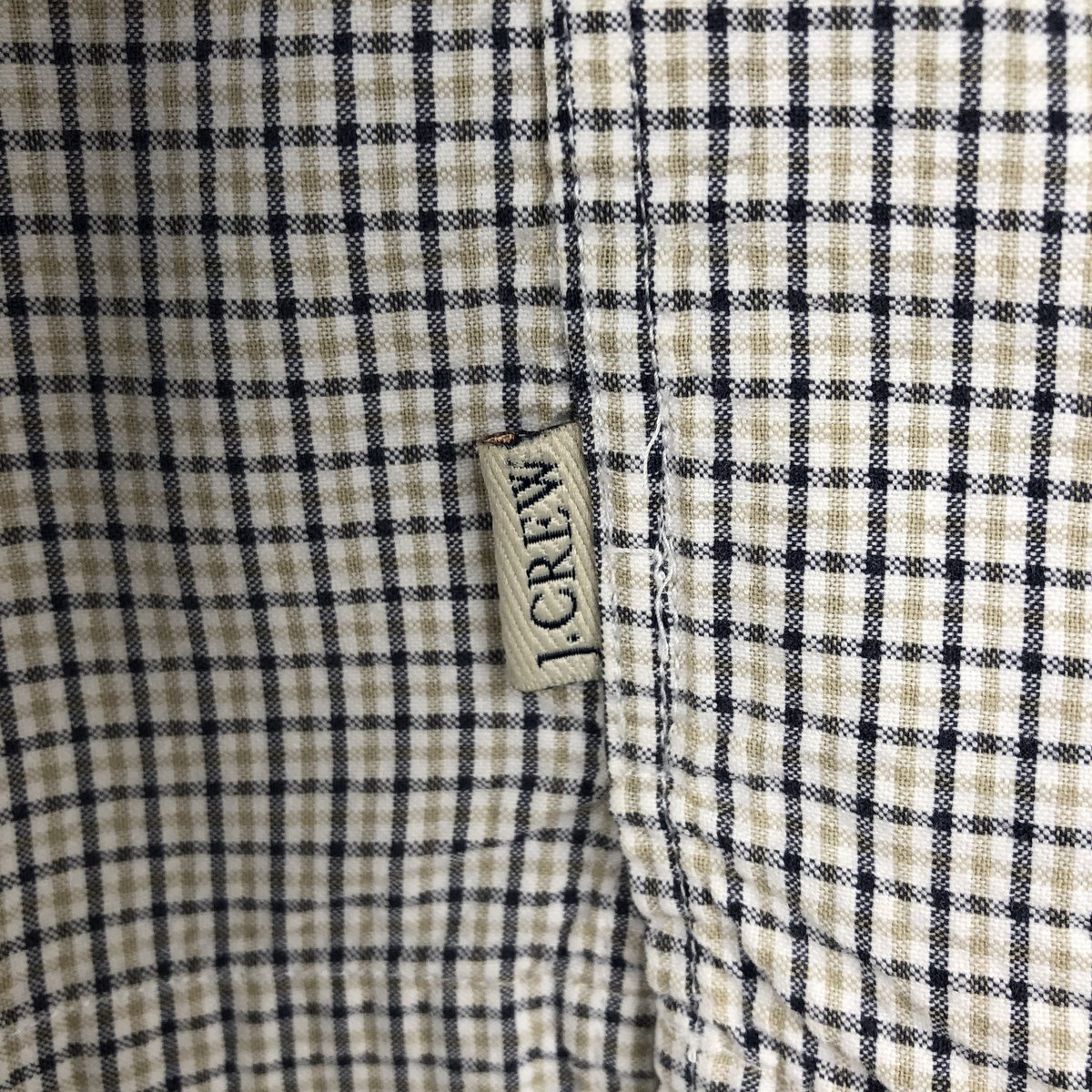 古着 90年代 ジェイクルー J.Crew シアサッカー 半袖 コットン チェックシャツ メンズL相当 ヴィンテージ /eaa654346 【中古】 【260626】