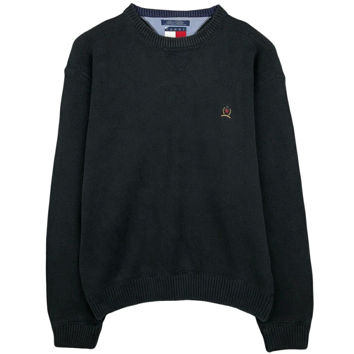 TOMMY HILFIGER/トミーヒルフィガー コットンニットセーター