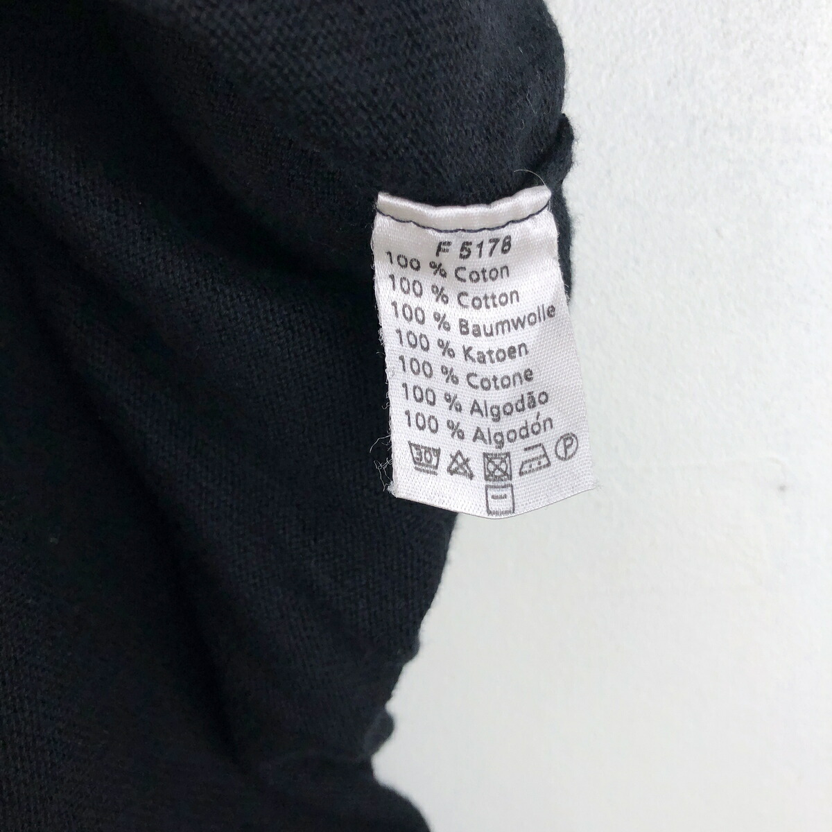 LACOSTE/ラコステ フランス企画 Vネック コットンニットセーター