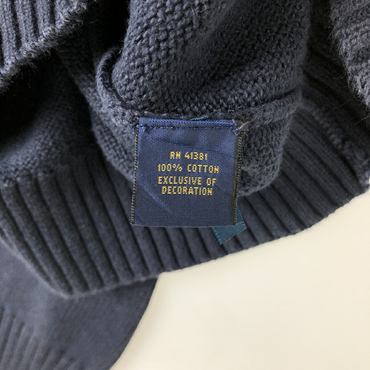 Ralph Lauren/ラルフローレン POLO by Ralph Lauren コットンニットセーター