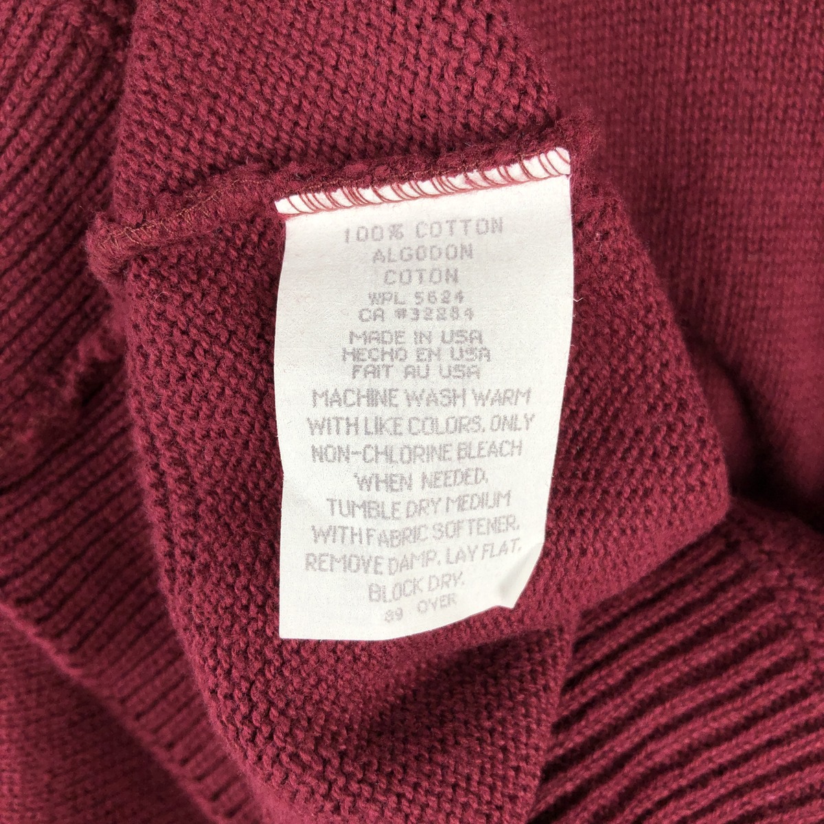 L.L.Bean/エルエルビーン コットンニットセーター