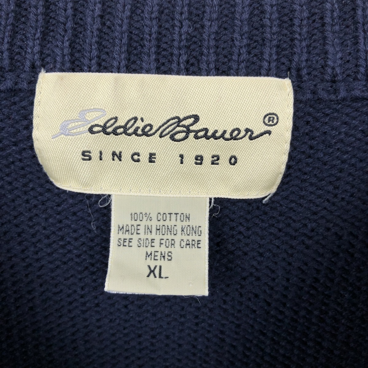 Eddie Bauer/エディーバウアー コットンニットセーター
