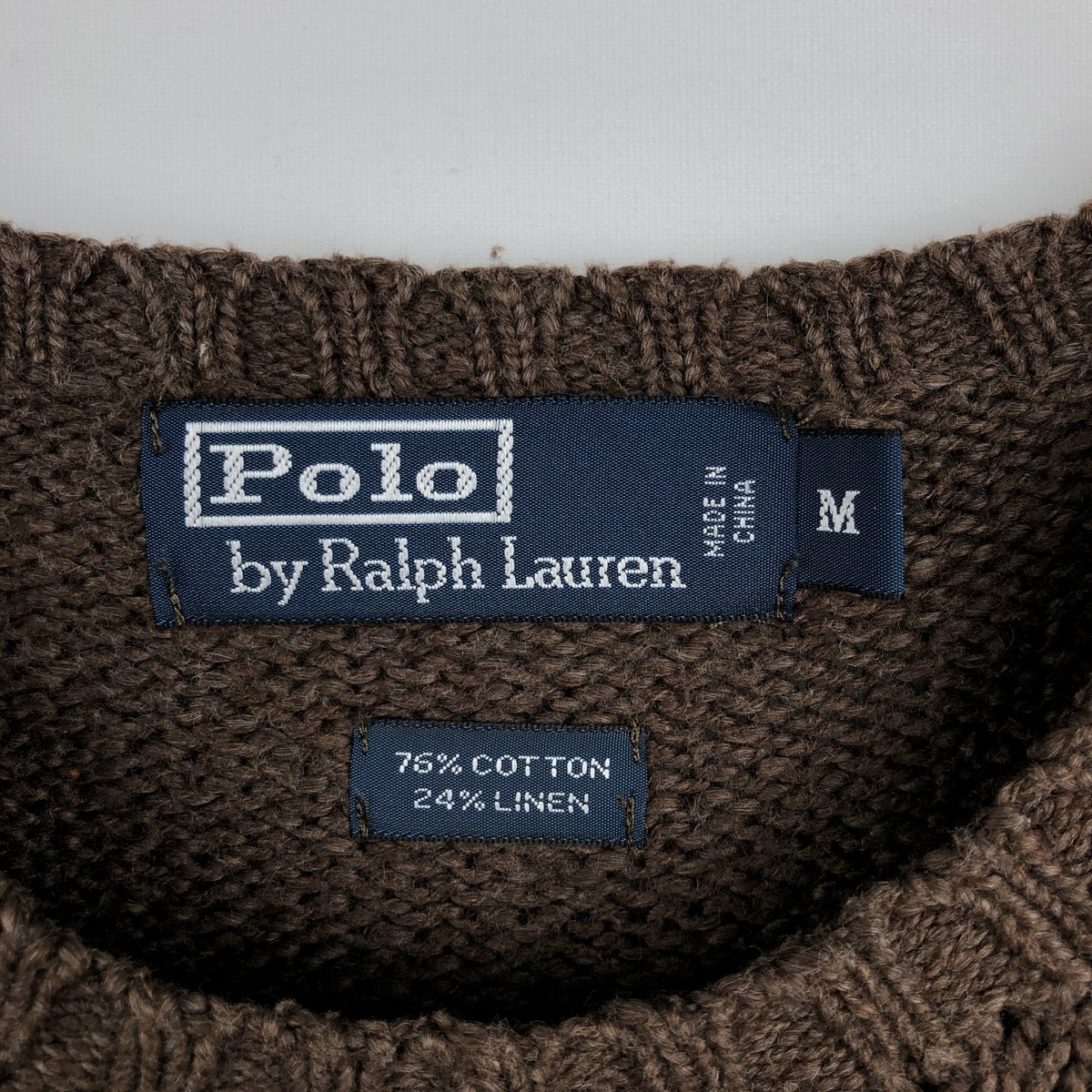 Ralph Lauren/ラルフローレン POLO by Ralph Lauren コットンニットセーター