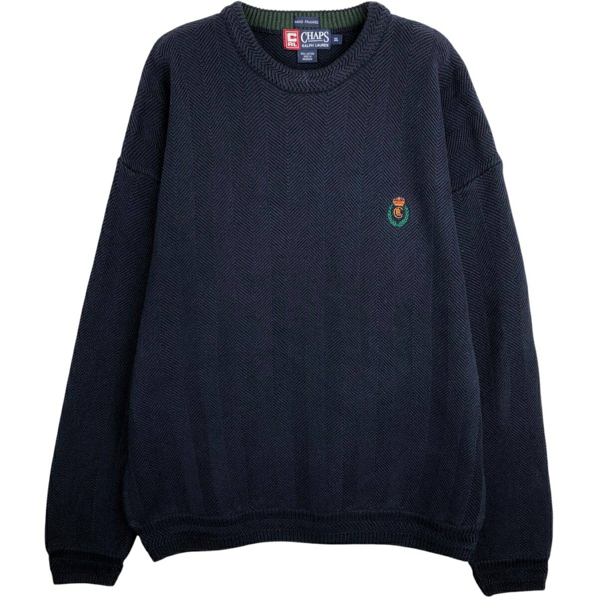 Ralph Lauren/ラルフローレン CHAPS チャップス コットンニットセーター
