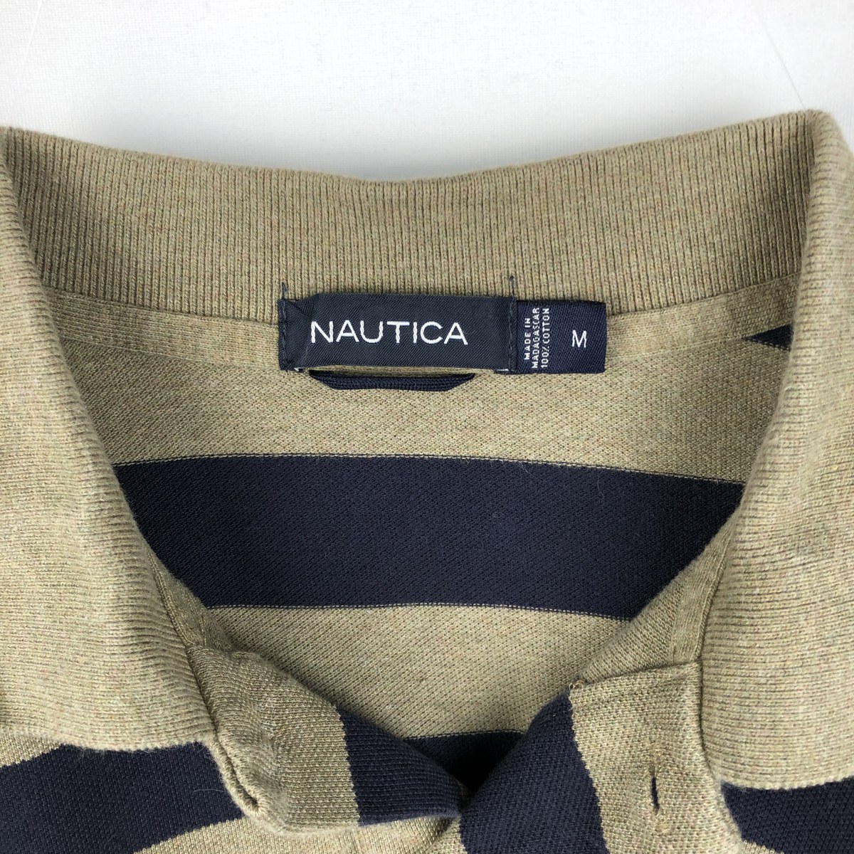 NAUTICA/ノーティカ 半袖 ボーダー ポロシャツ