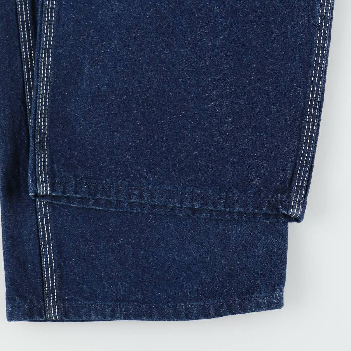 古着 濃紺 80～90年代 ディッキーズ Dickies デニムオーバーオール USA製 メンズw38相当 ヴィンテージ /eaa654613 【中古】 【260705】