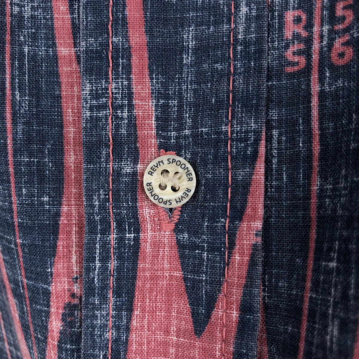 REYNSPOONER/レインスプーナー 復刻 金タグ ボタンダウン ハワイアンアロハシャツ