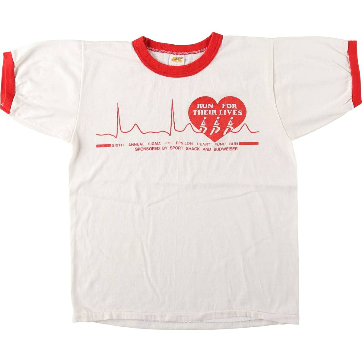 Russell/ラッセル リンガーTシャツ