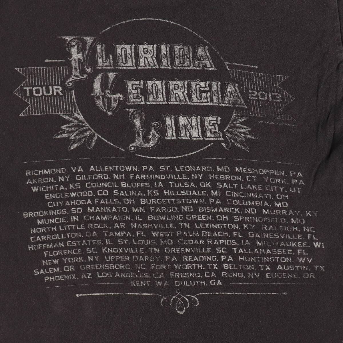 TULTEX/タルテックス FLORIDA GEORGIA LINE フロリダジョージアライン バンドTシャツ バンT