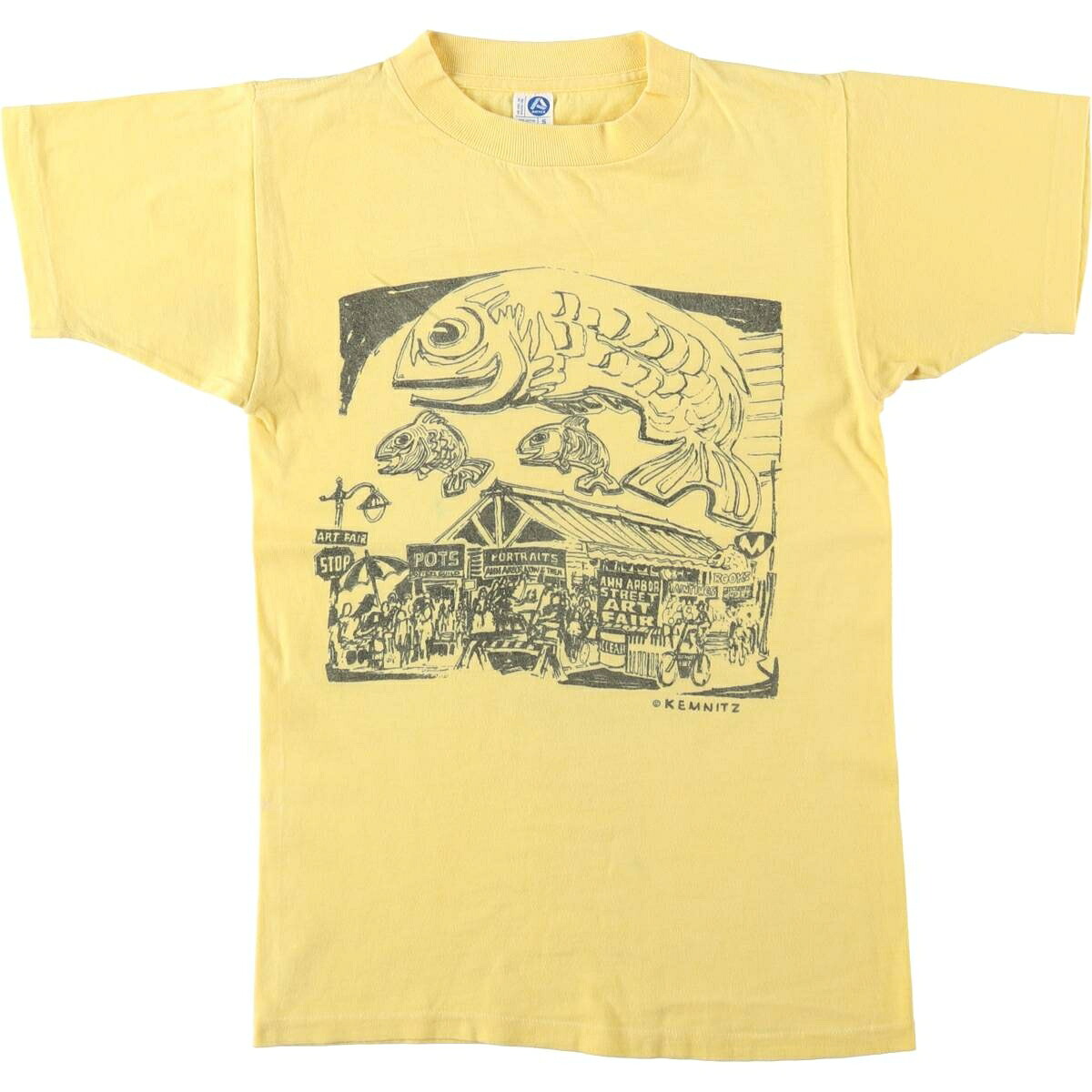 ARTEX/アルテックス MILTON KEMNITZ ミルトンケムニッツ プリントTシャツ