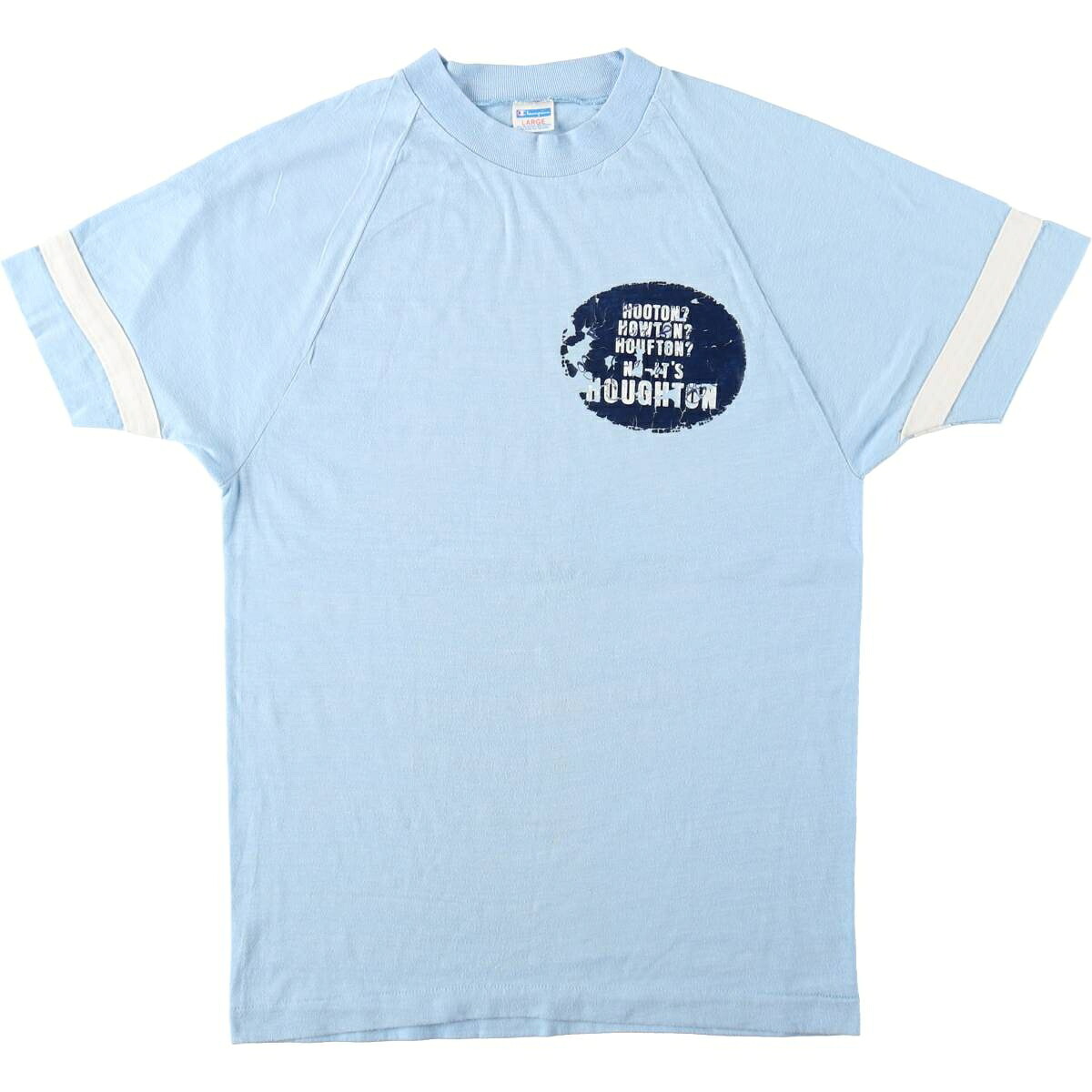 Champion/チャンピオン バータグ プリントTシャツ