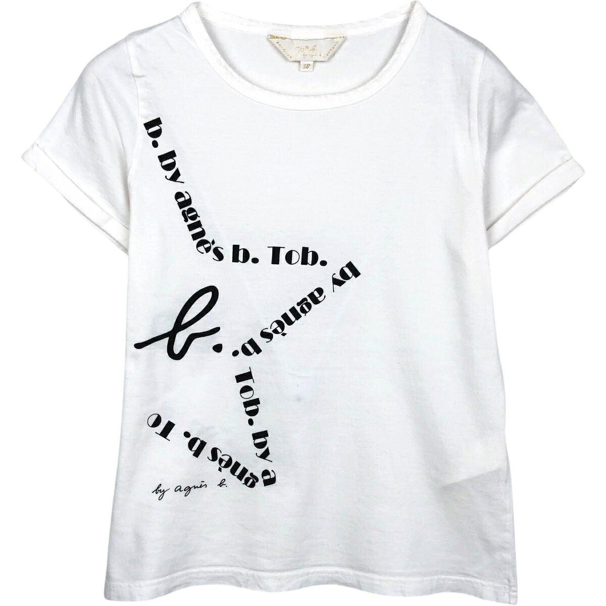 agnes b./アニエスベー To b.by agnes b. 半袖 プリントTシャツ