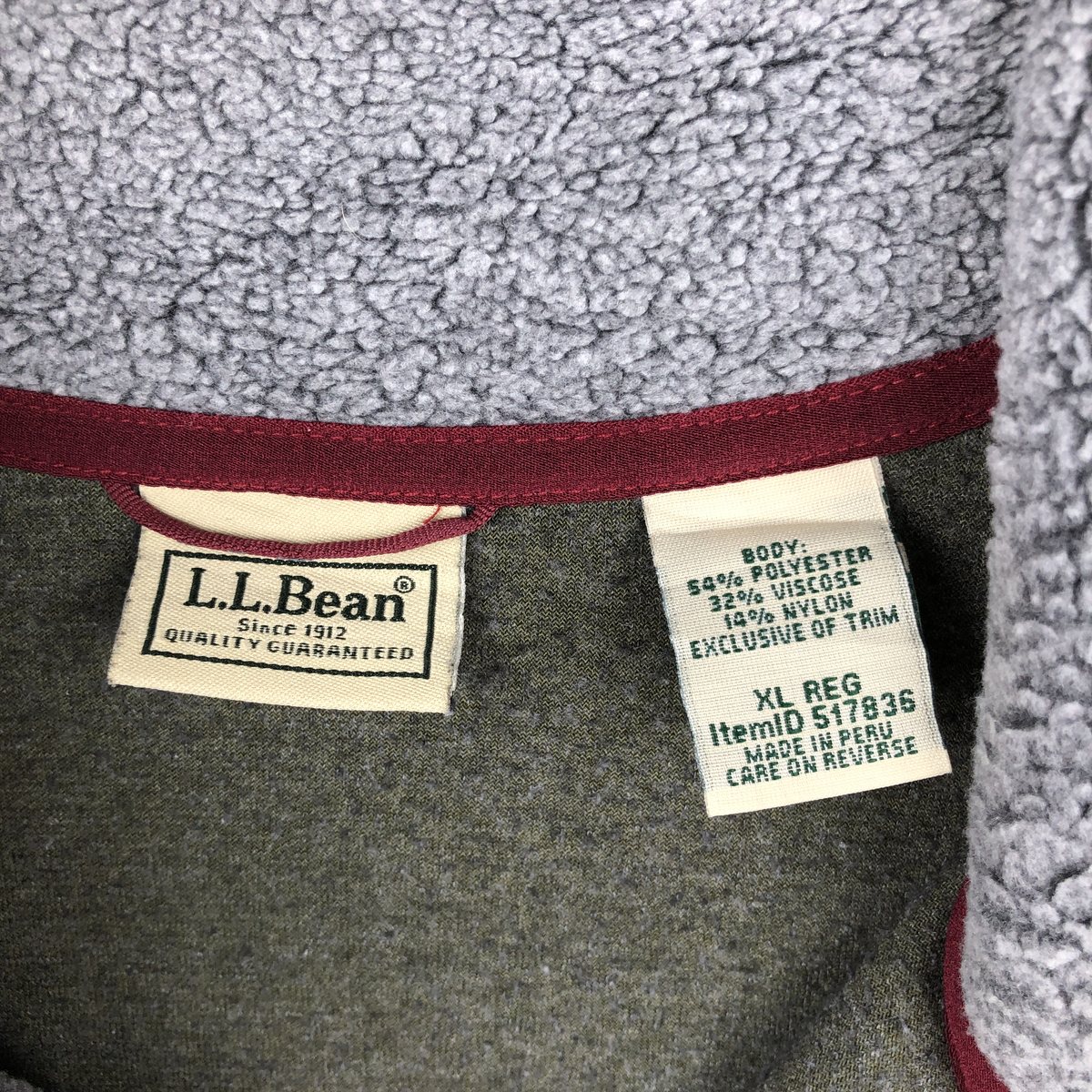 L.L.Bean/エルエルビーン フリースプルオーバー
