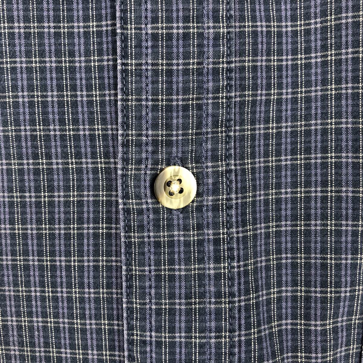L.L.Bean/エルエルビーン 半袖 ボタンダウン チェックシャツ