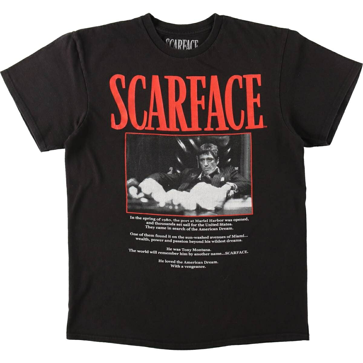 RIPPLE JUNCTION/リップルジャンクション Scarface スカーフェイス 映画 ムービーTシャツ