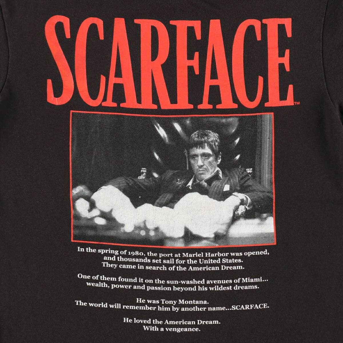 RIPPLE JUNCTION/リップルジャンクション Scarface スカーフェイス 映画 ムービーTシャツ