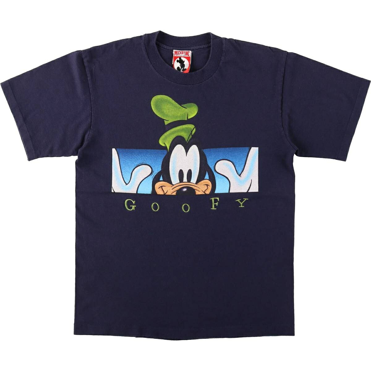 DISNEY/ディズニー GOOFY グーフィー キャラクタープリントTシャツ