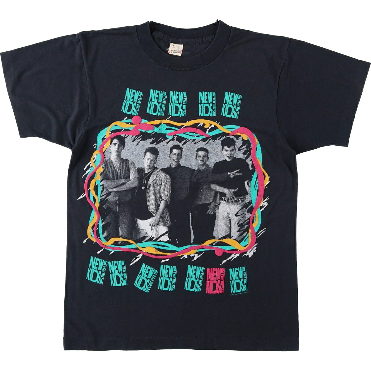 SCREEN STARS/スクリーンスターズ NEW KIDS ON THE BLOCK ニューキッズオンザブロック バンドTシャツ バンT
