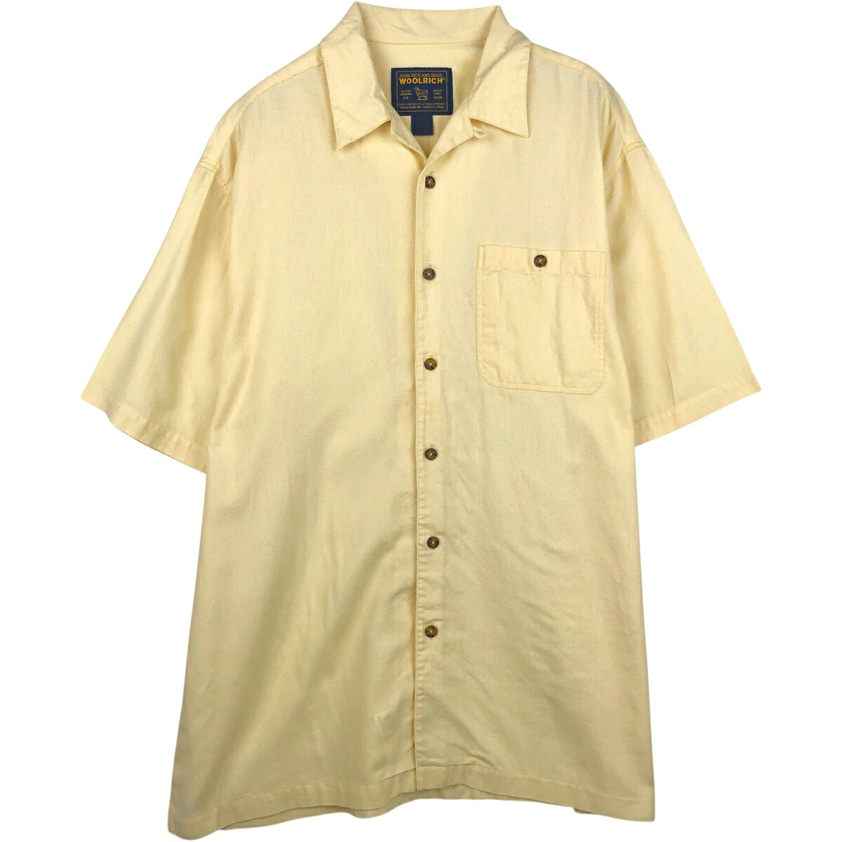 WOOLRICH/ウールリッチ 半袖 ボックスシャツ