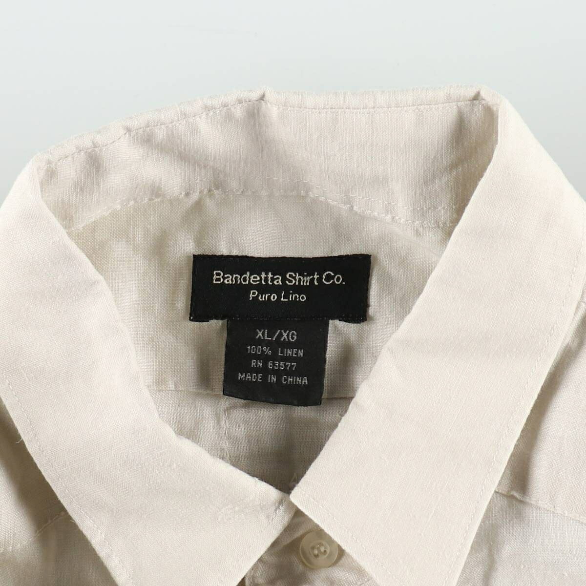 古着 Bandetta Shirt Co. 半袖 メキシカンシャツ キューバシャツ ボックスシャツ メンズXL相当 /eaa655729 【中古】 【260720】
