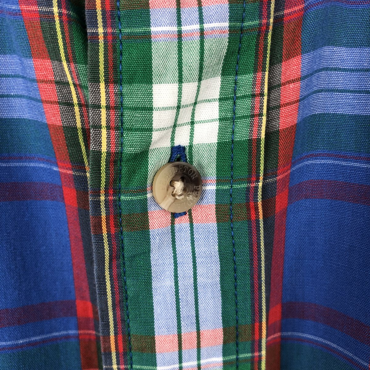 PENDLETON/ペンドルトン 半袖 ボタンダウン チェックシャツ