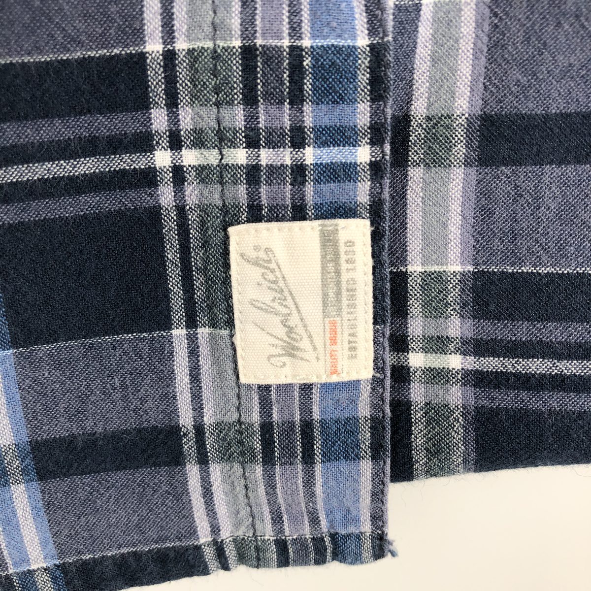 WOOLRICH/ウールリッチ 半袖 ボタンダウン チェックシャツ
