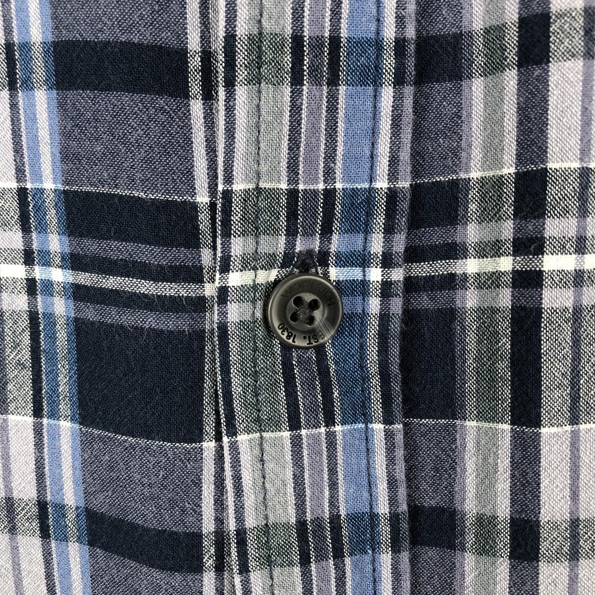 WOOLRICH/ウールリッチ 半袖 ボタンダウン チェックシャツ