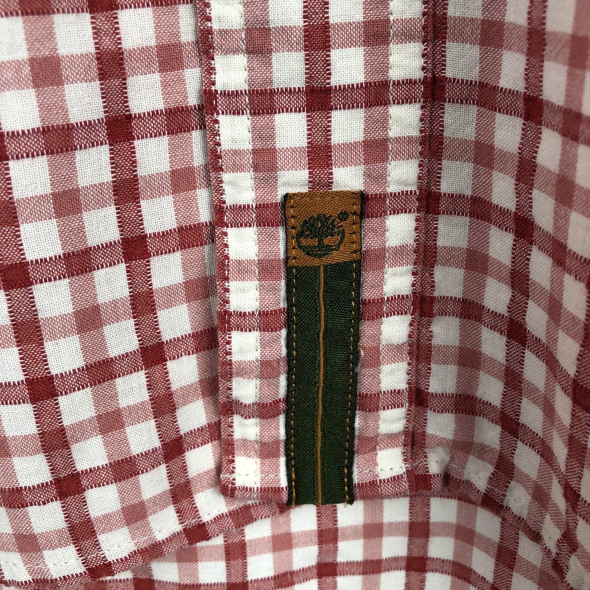 Timberland/ティンバーランド 半袖 ボタンダウン チェックシャツ