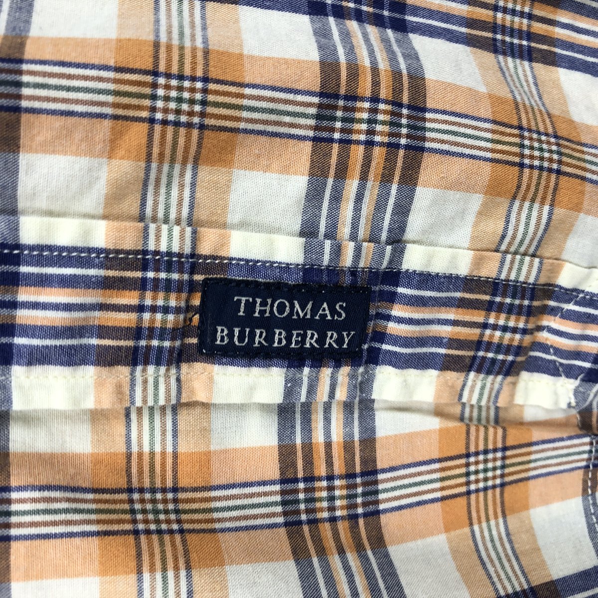 Burberry's/バーバリー THOMAS BURBERRY 半袖 ボタンダウン チェックシャツ