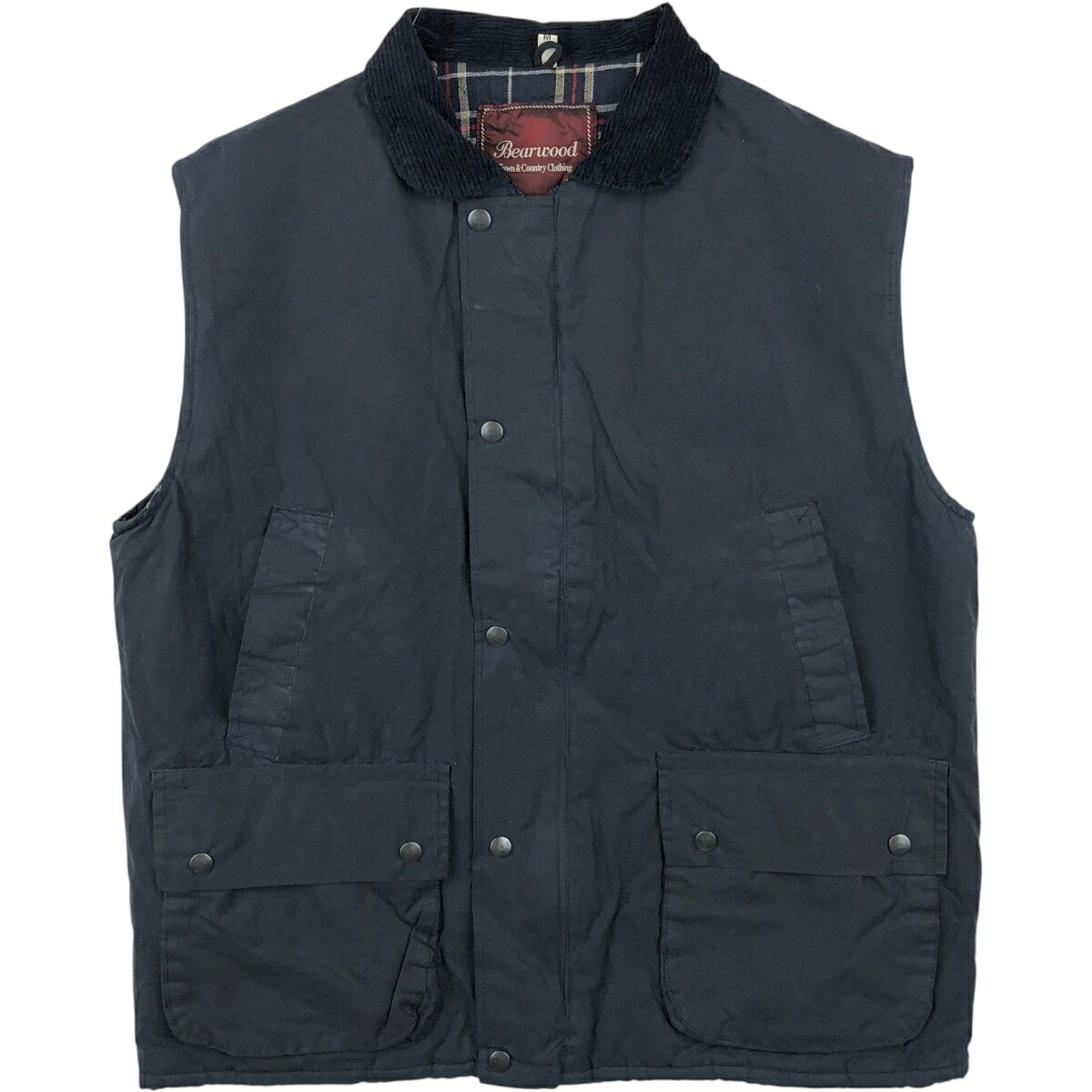 Bearwood ワックスコットン オイルドベスト