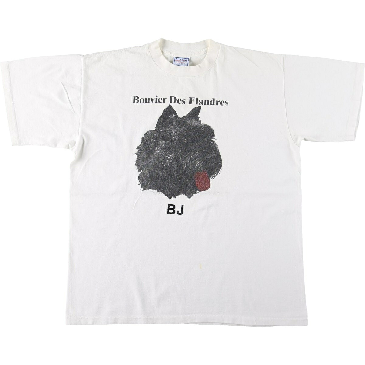 All Sport BOUVIER DES FLANDRES ブービエデフランダース アニマルTシャツ
