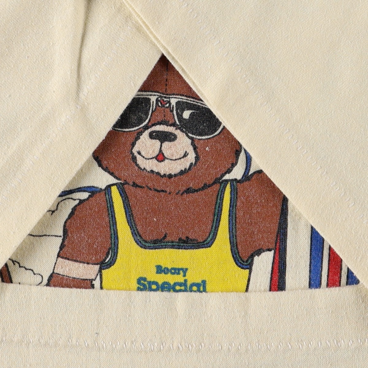 古着 80年代 Tee Jays HEF-T アニマル柄 アドバタイジングTシャツ USA製 メンズXL相当 ヴィンテージ /eaa656730 【中古】 【260820】