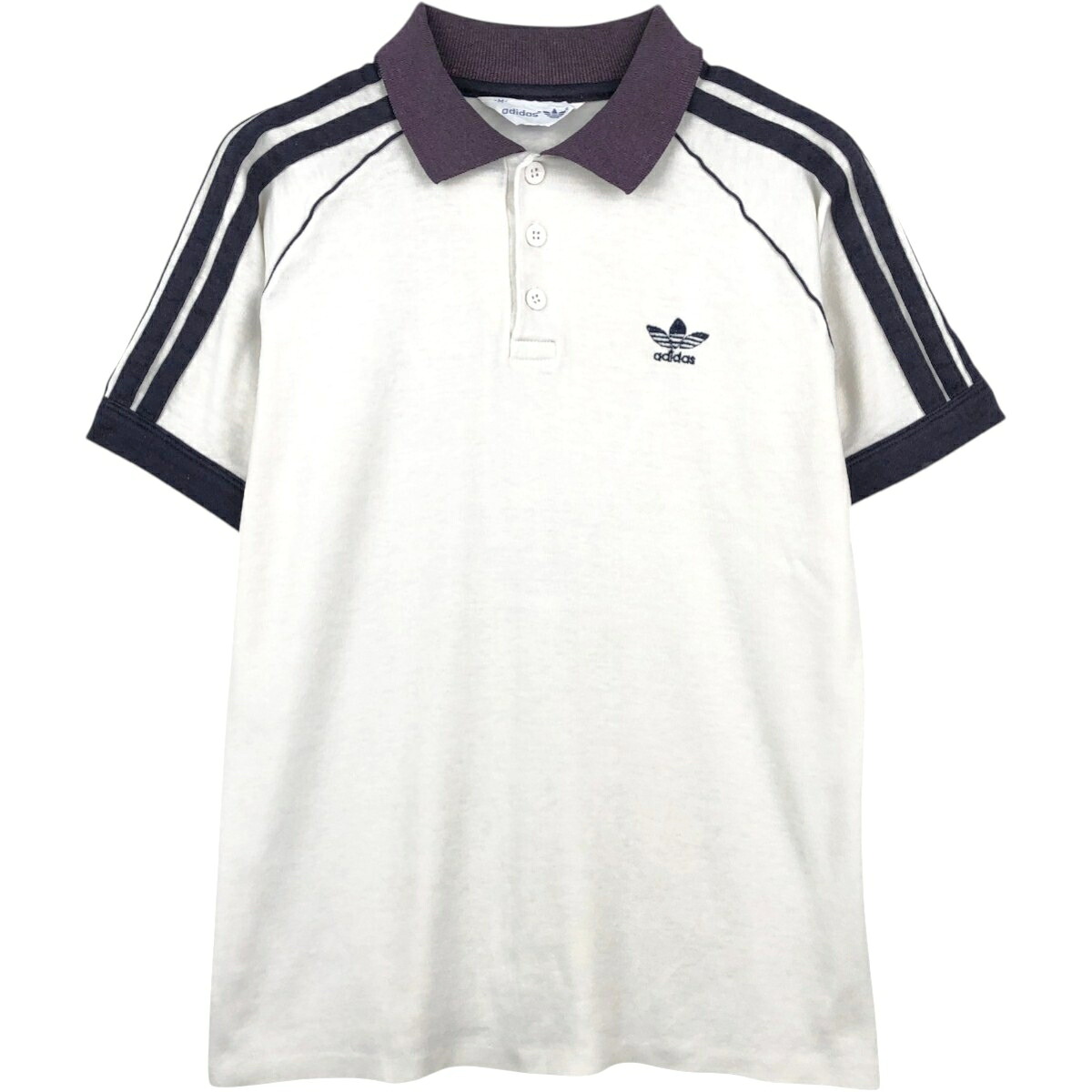 adidas/アディダス トレフォイルロゴ 半袖 ポロシャツ