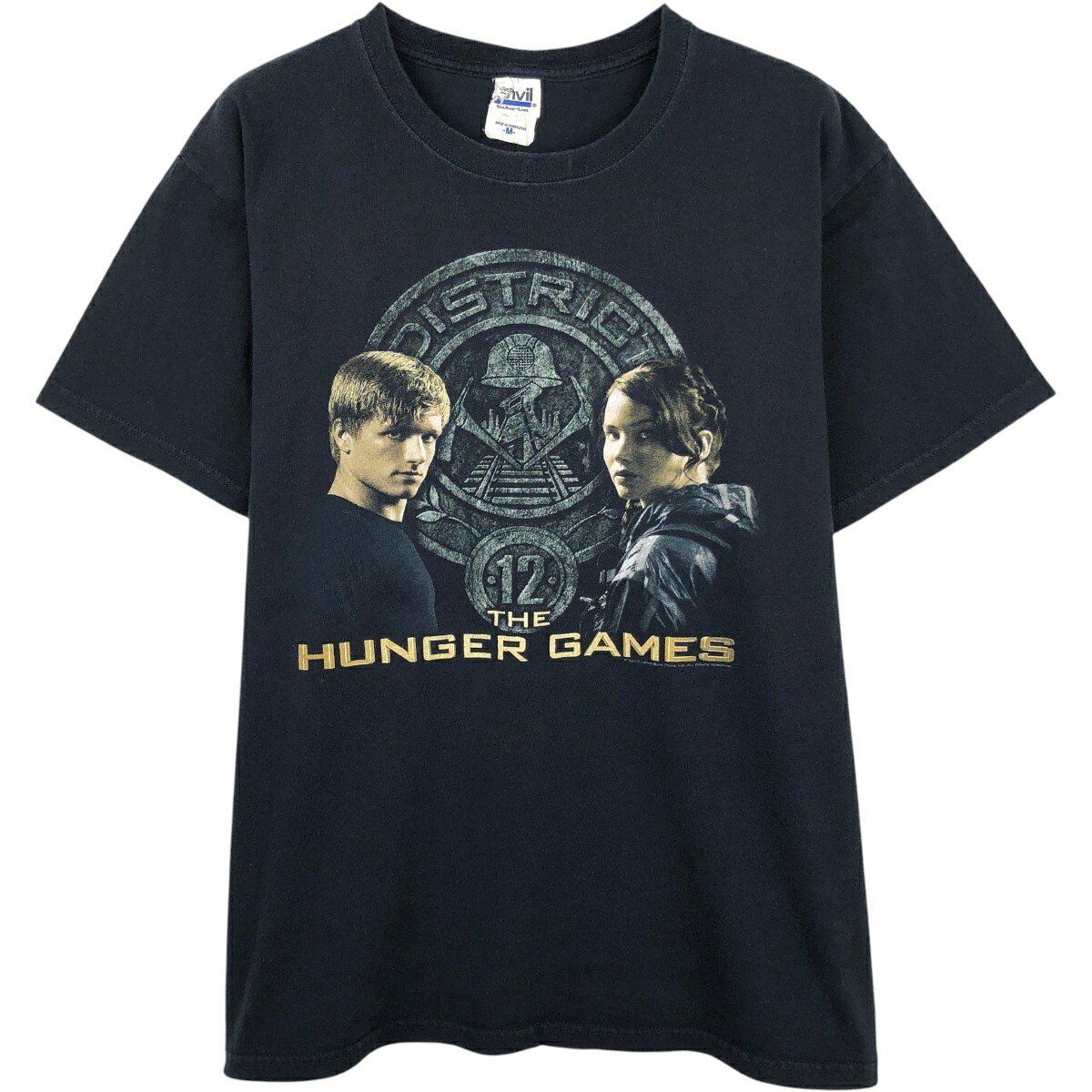 Anvil/アンビル THE HUNGAR GAMES ハンガーゲーム 映画 ムービーTシャツ