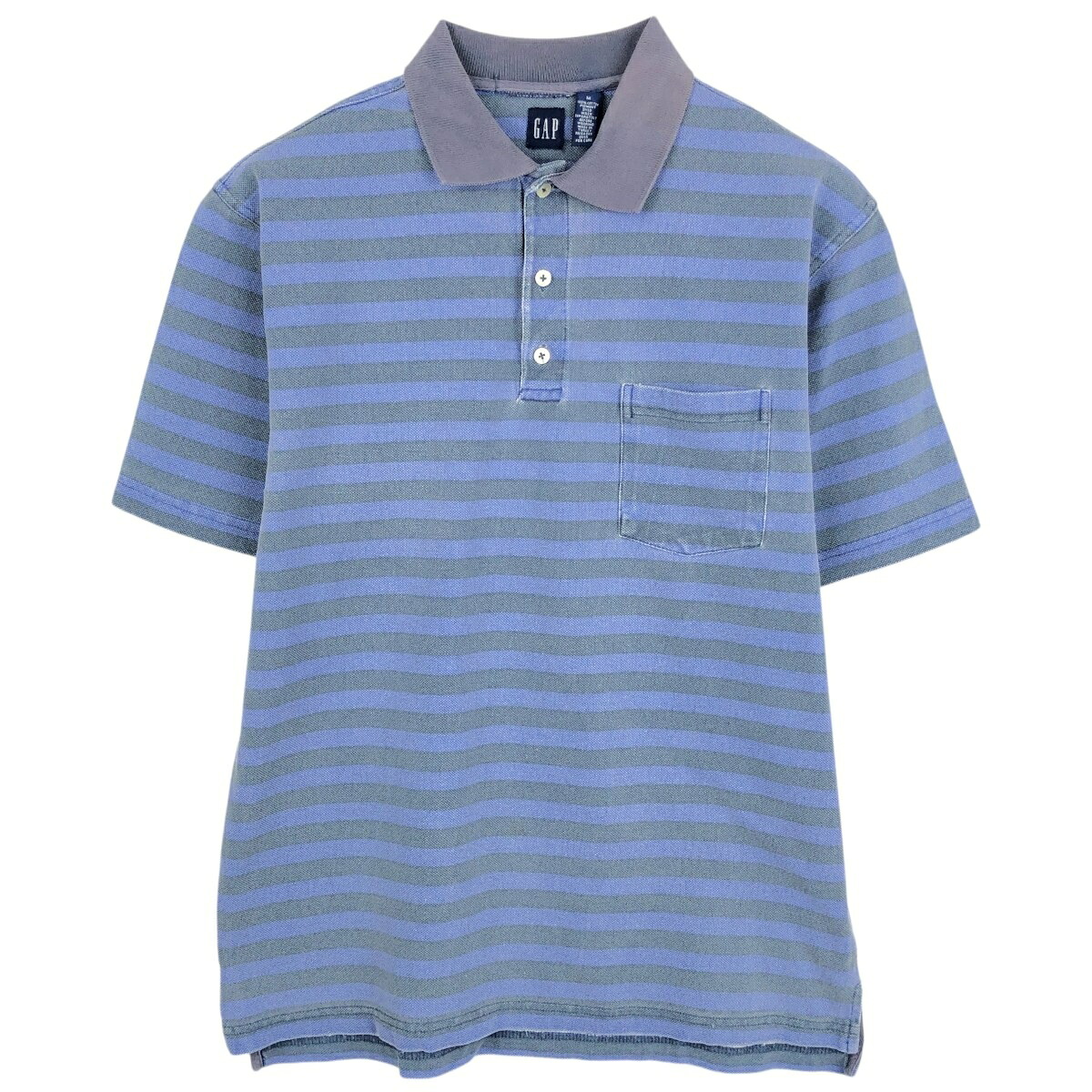GAP/ギャップ オールドギャップ 半袖 ボーダー ポロシャツ