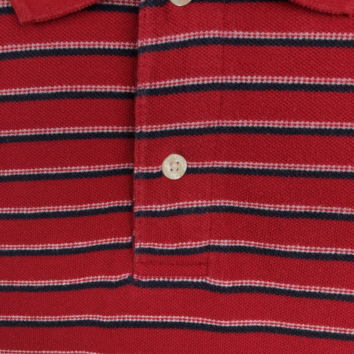 Ralph Lauren/ラルフローレン CHAPS チャップス 半袖 ボーダー ポロシャツ