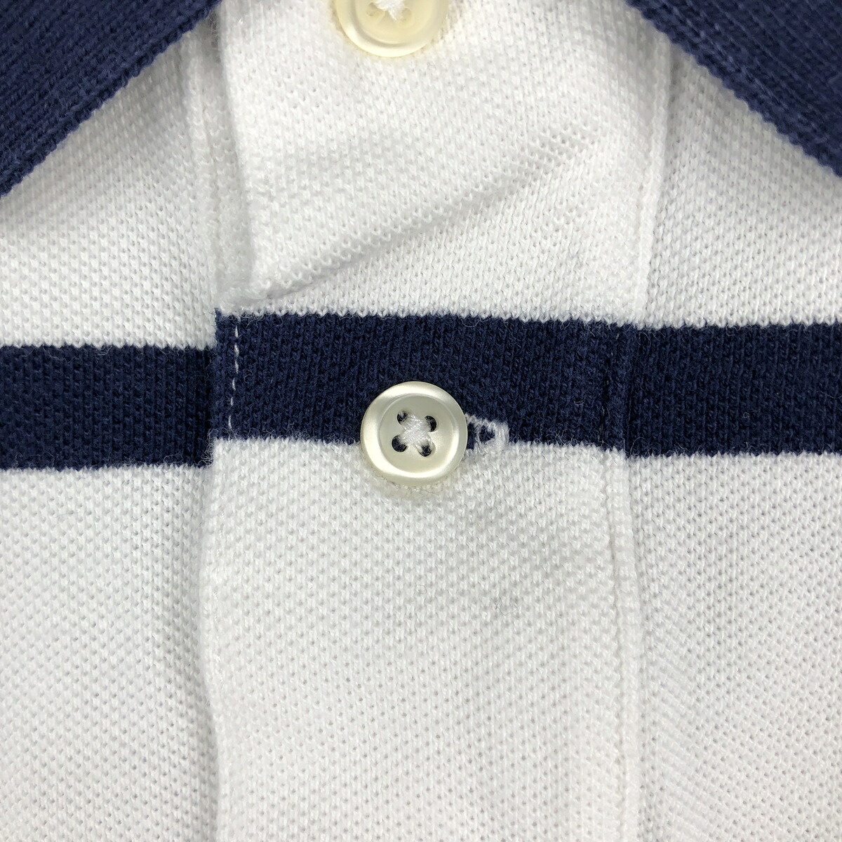 Ralph Lauren/ラルフローレン POLO RALPH LAUREN CUSTOM FIT 半袖 ボーダー ポロシャツ
