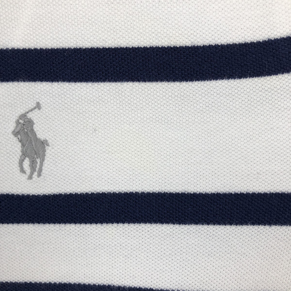 Ralph Lauren/ラルフローレン POLO RALPH LAUREN CUSTOM FIT 半袖 ボーダー ポロシャツ