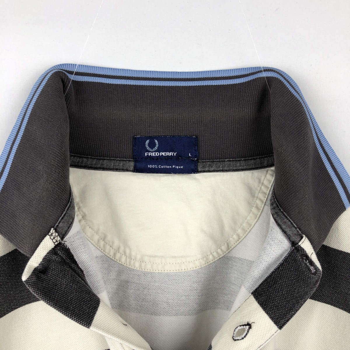 FRED PERRY/フレッドペリー 半袖 ボーダー ポロシャツ
