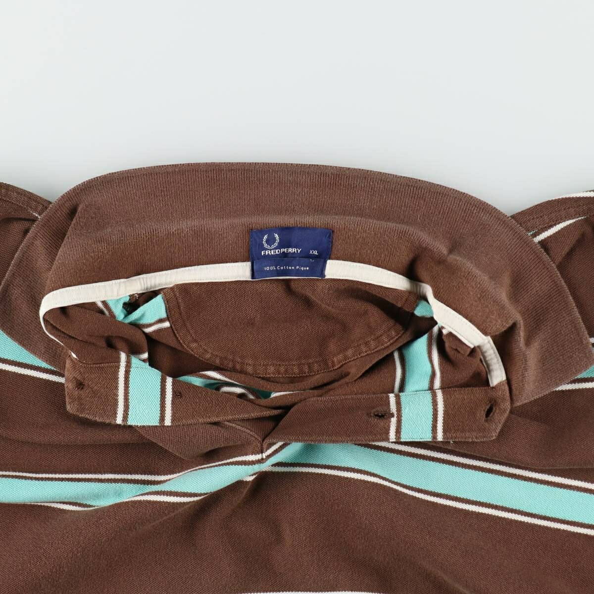FRED PERRY/フレッドペリー 半袖 ボーダー ポロシャツ