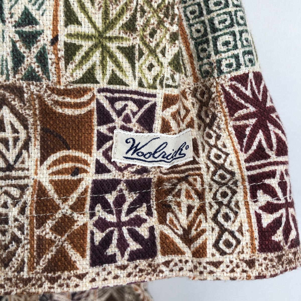 WOOLRICH/ウールリッチ 半袖 ボタンダウンシャツ