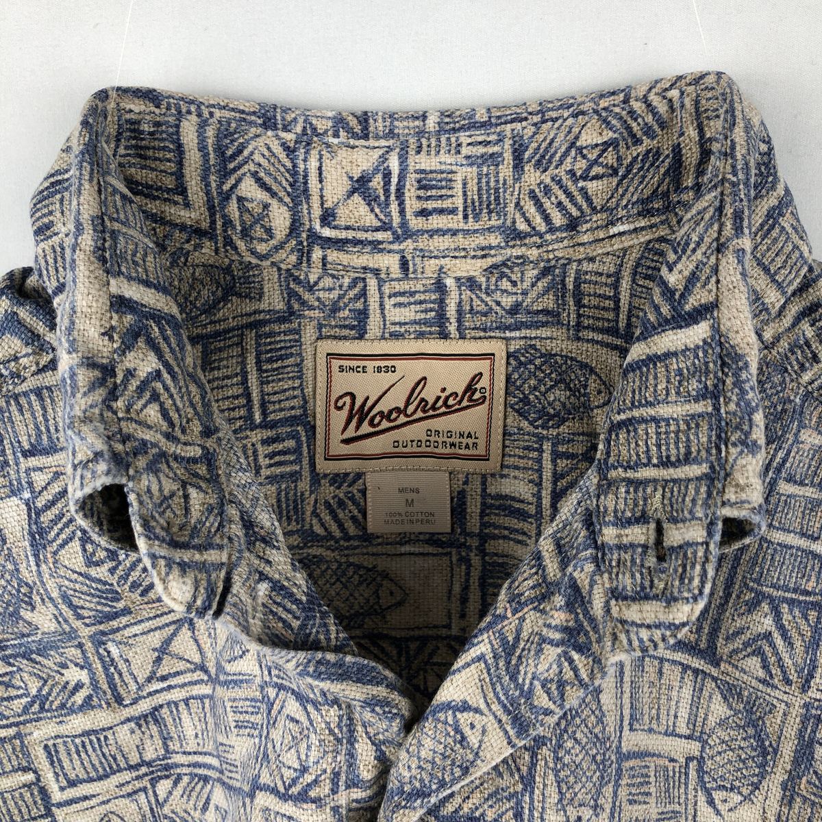 WOOLRICH/ウールリッチ 半袖 ボタンダウンシャツ