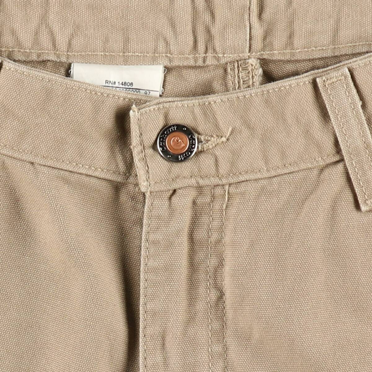 古着 00年代 カーハート Carhartt ダック地ショーツ ショートパンツ レディースXXL(w36)相当 /eaa658242 【中古】 【260820】