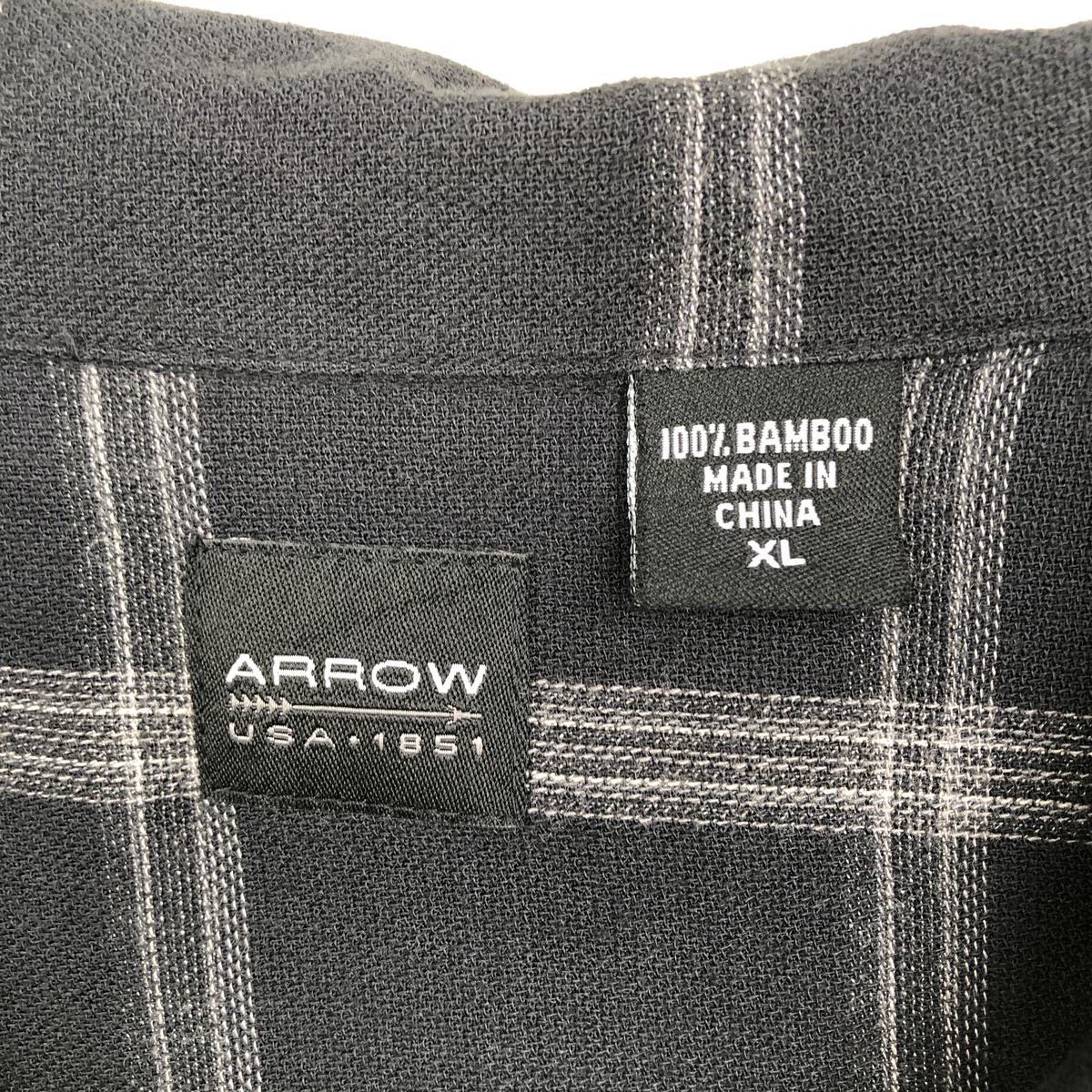 Arrow/アロー 半袖 チェックシャツ